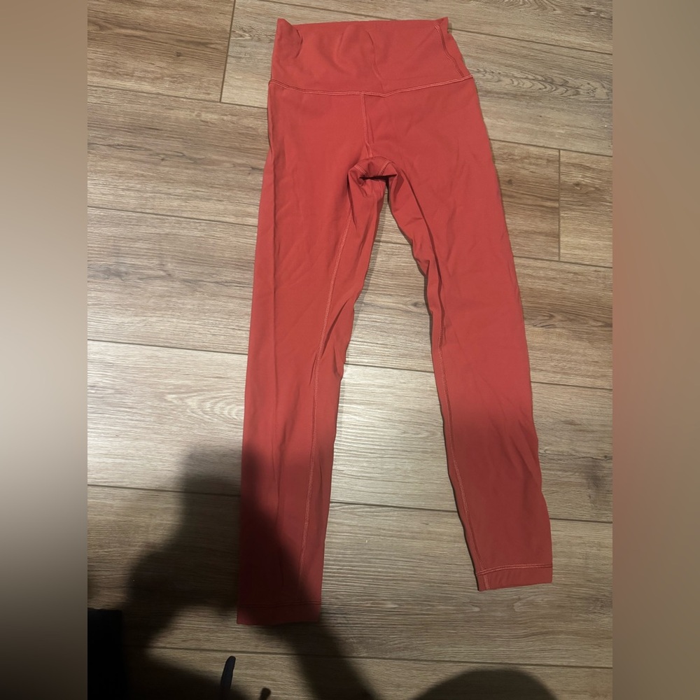 Lululemon Athletica Orange Leggings